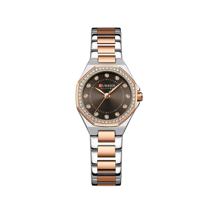 CURREN 9100 Watch For Men-Rose Gold