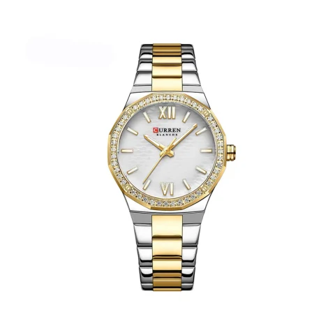 CURREN 9103 Watch For Men-Silver Gold