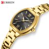 Curren 9112 Watch For Woman-Golden Black