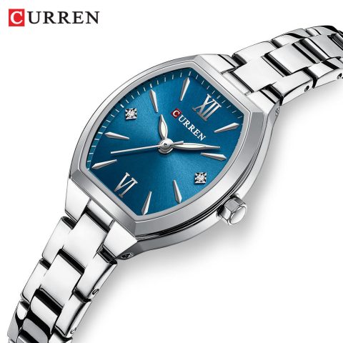 Curren 9112 Watch For Woman-Silver Blue
