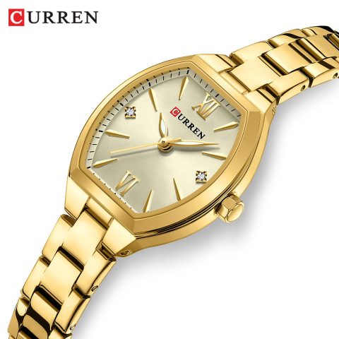 Curren 9112 Watch For Woman-Full Golden
