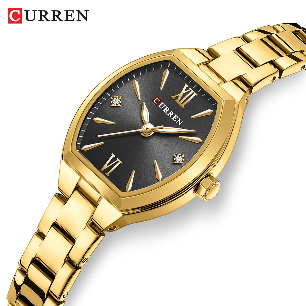 Curren 9112 Watch For Woman-Golden Black