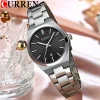 Curren 8439 Watch For Women-Sliver Black