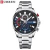Curren 8415 Original Watch for Men –Silver