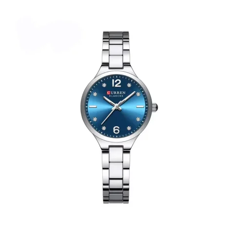 Curren 9105 Watch For Woman-Silver Blue