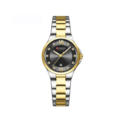 Curren 9107 Watch For Woman-Gold Black