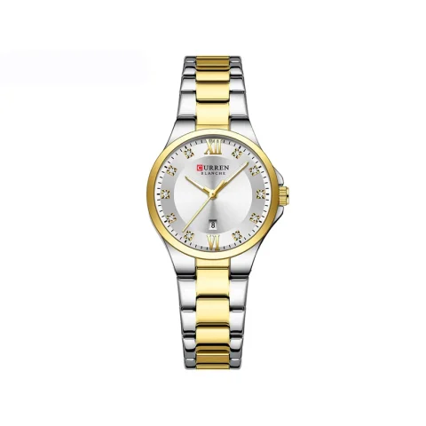 Curren 9107 Watch For Woman-Gold Silver