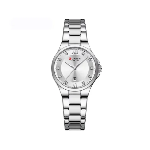 Curren 9107 Watch For Woman-Silver