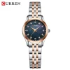 Curren 9111 Orginal Woman Watch-Silver Blue