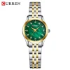 Curren 9111 Orginal Woman Watch-Silver Green