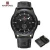 Naviforce 9229 Watch For Men-Black Gray