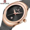 Naviforce 5004 Watch For Women-Black