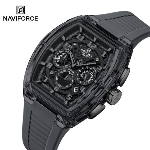 Naviforce 6118 Watch For Men-Gray