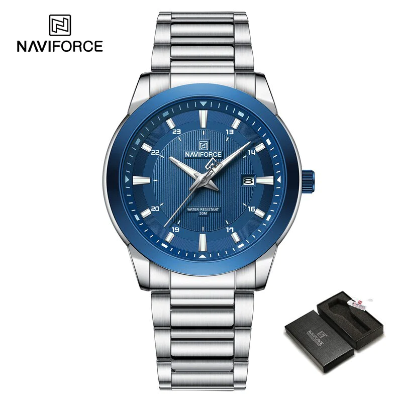 Naviforce 8029 Watch For Men-Blue
