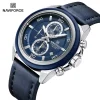 Naviforce 8075 Watch For Men-Blue