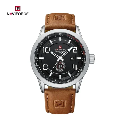 Naviforce 9229 Watch For Men-Brown
