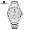 Naviforce 9266 Watch For Men-Silver