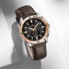 Naviforce 9269 Watch For Men-Dark Brown