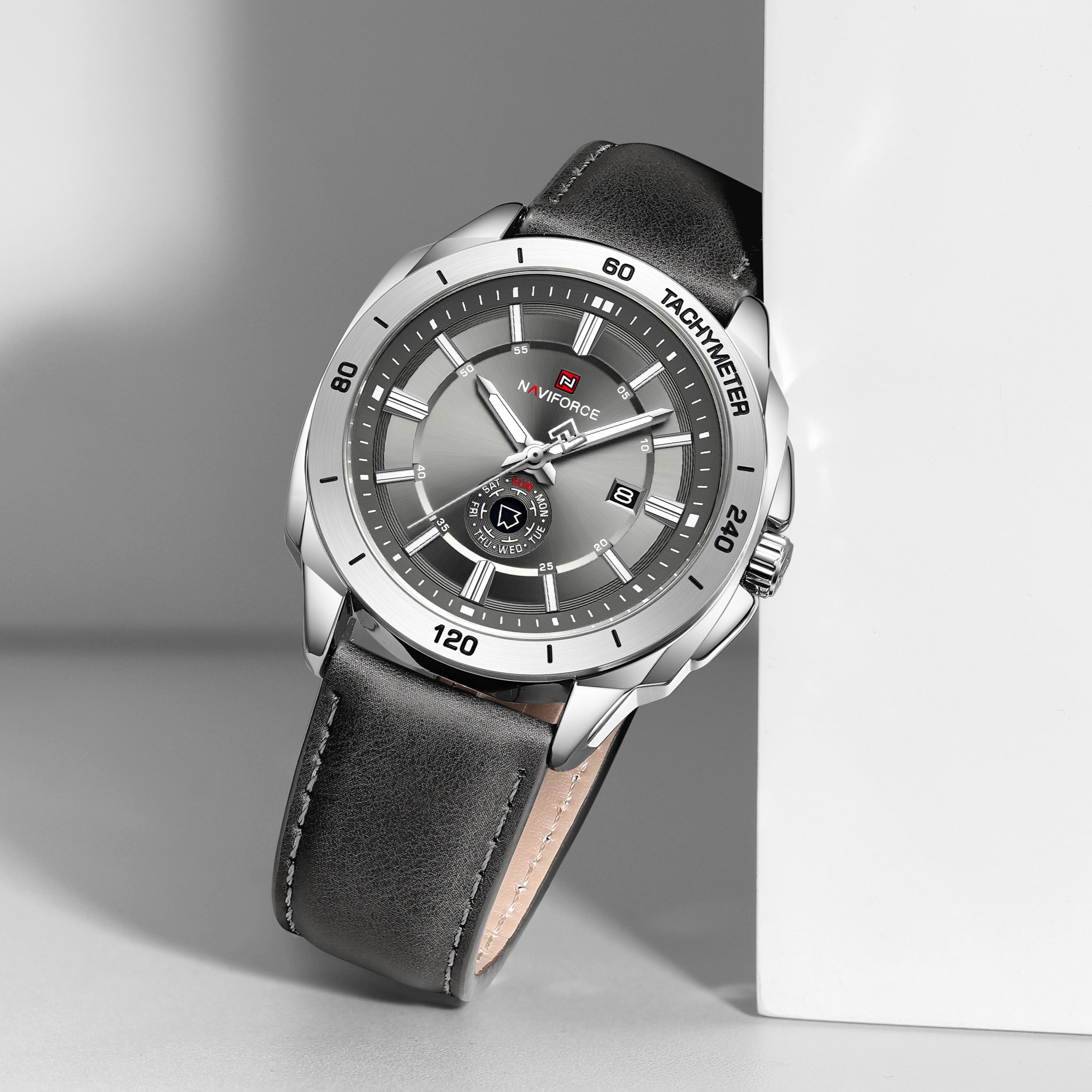 Naviforce 9269 Watch For Men-Gray