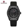 Naviforce 9281 Silicone Men's Watch-Black