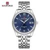 Naviforce 9282 Watch For Men-Silver Blue