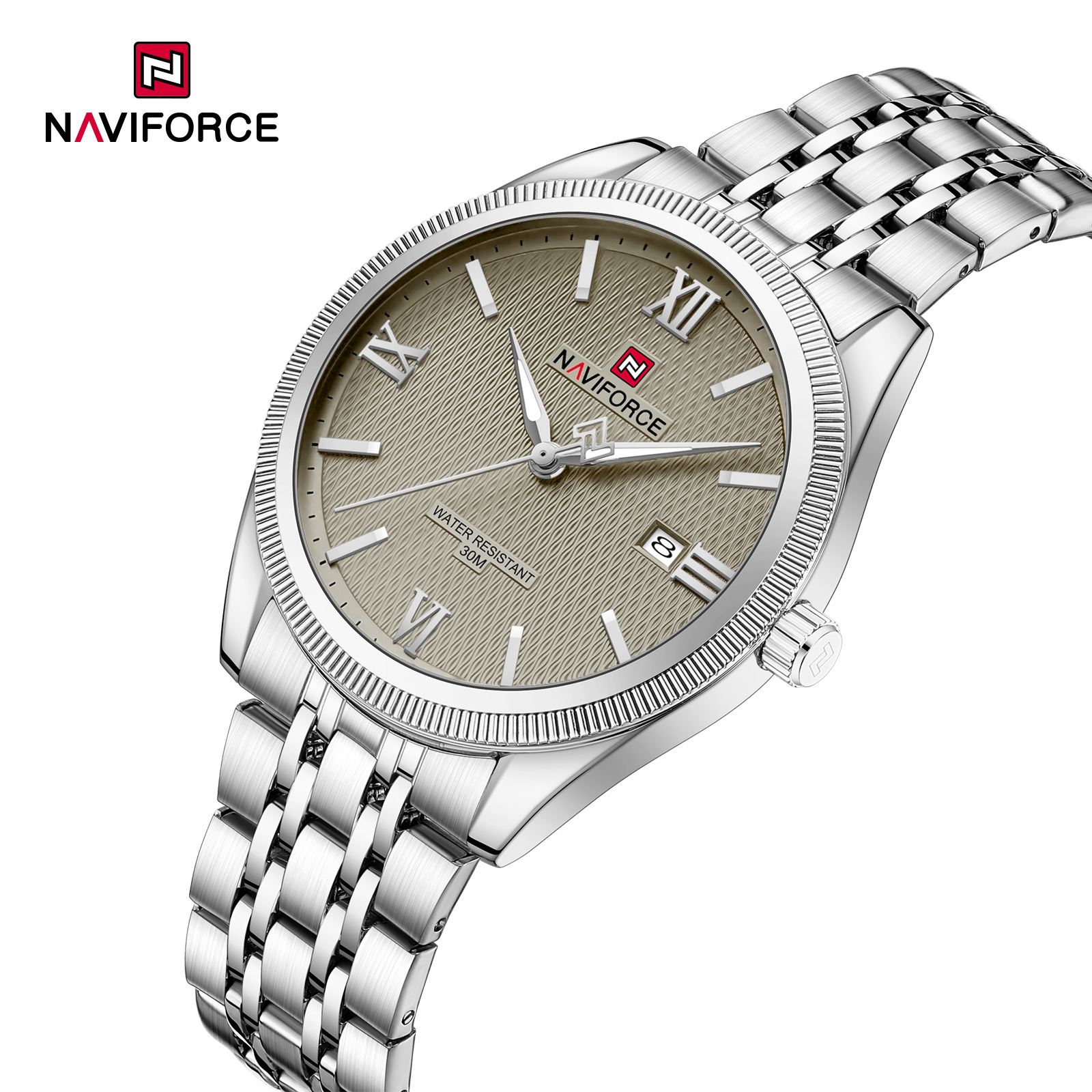 Naviforce - 9282 Silver Gray 22
