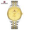 Naviforce 9282 Watch For Men-Silver Gold
