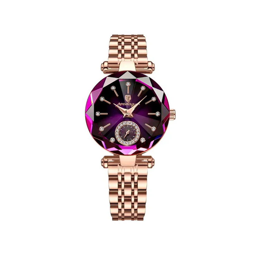 Poedagar 719 Watch For Woman-Rose Purple