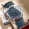 Poedagor 895 Orginal Watch For Man-Navy Blue