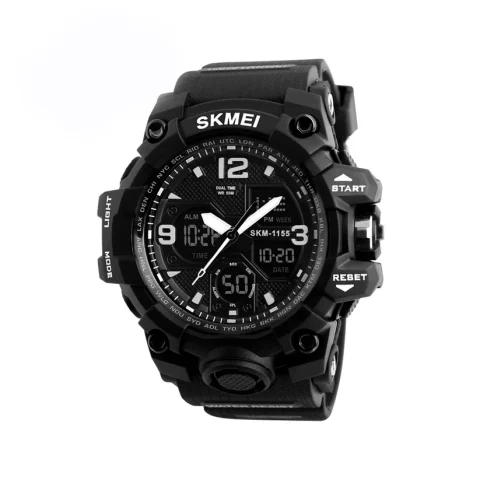 SKMEI 1155 Watch For Men-Black