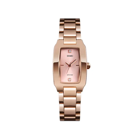 SKMEI 1400 Watch For Woman-Rose Gold