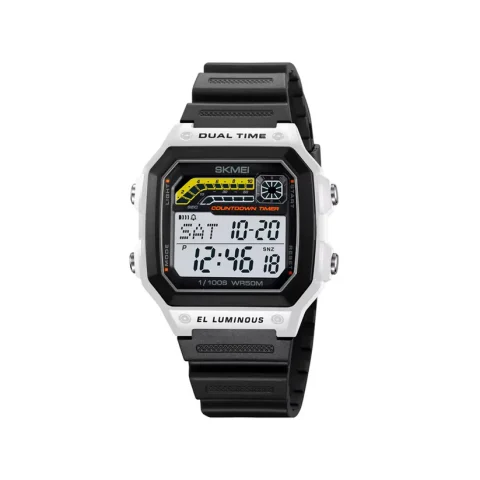 SKMEI 2307 Men For Watch- Black White