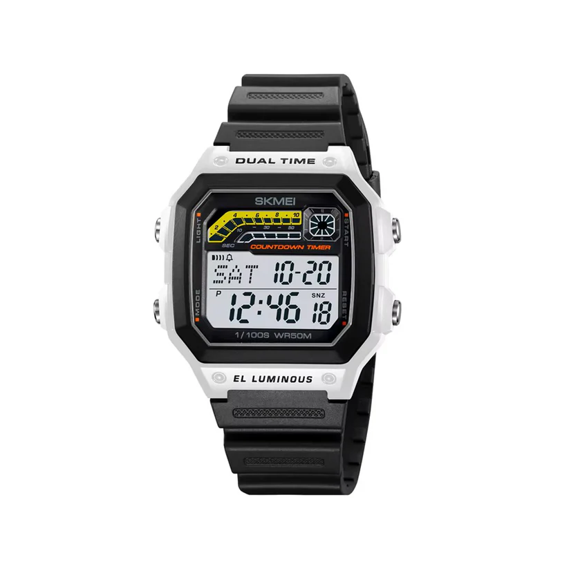 SKMEI 2307 Men For Watch- Black White
