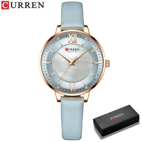 Curren 9080 Watch For Woman-Sky Blue