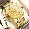POEDAGAR 834 Watch For Men - Golden
