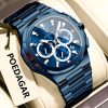 POEDAGAR 834 Watch For Men - Navy Blue