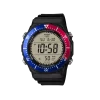 Casio AE-1700H-1A2VDF Youth Series digital watch with red and blue Pepsi timer bezel