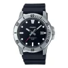 Casio MTP-VD01-1EV Dive-Style Men's Watch - Black Dial