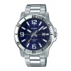 Casio MTP-VD01D-2BVUDF Men - Silver Blue