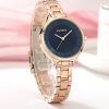 Curren 9015 Watch For Women-Rose Gold Blue