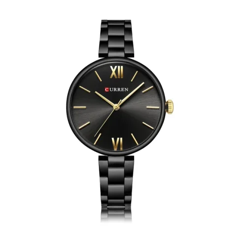 Curren 9017 Watch For Women-Black