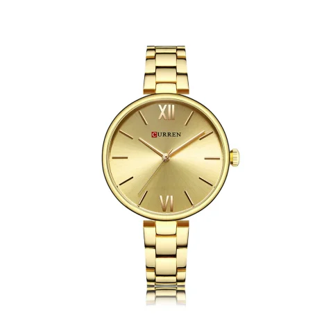 Curren 9017 Watch For Women-Gold