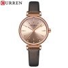Curren 9081 Watch For Women-Coffee
