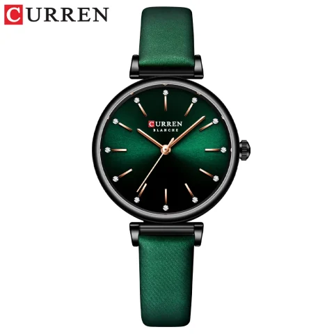Curren 9081 Watch For Women-Green