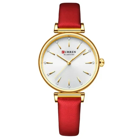 Curren 9081 Watch For Women-Red