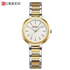Curren 9109 Watch For Women-Gold White