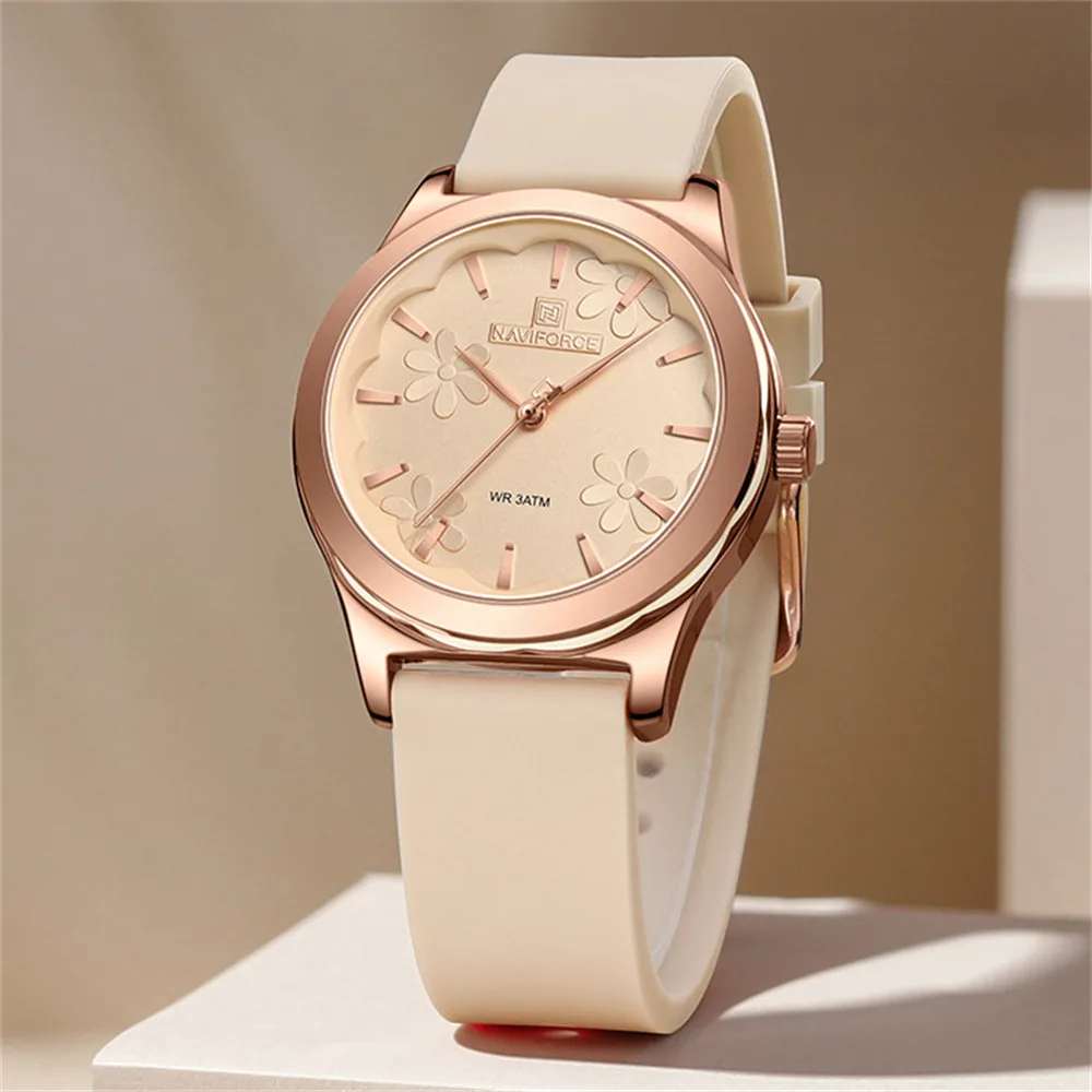 Naviforce 5051 Watch For Women-Gold Naviforce 5051 Watch For Women-Gold