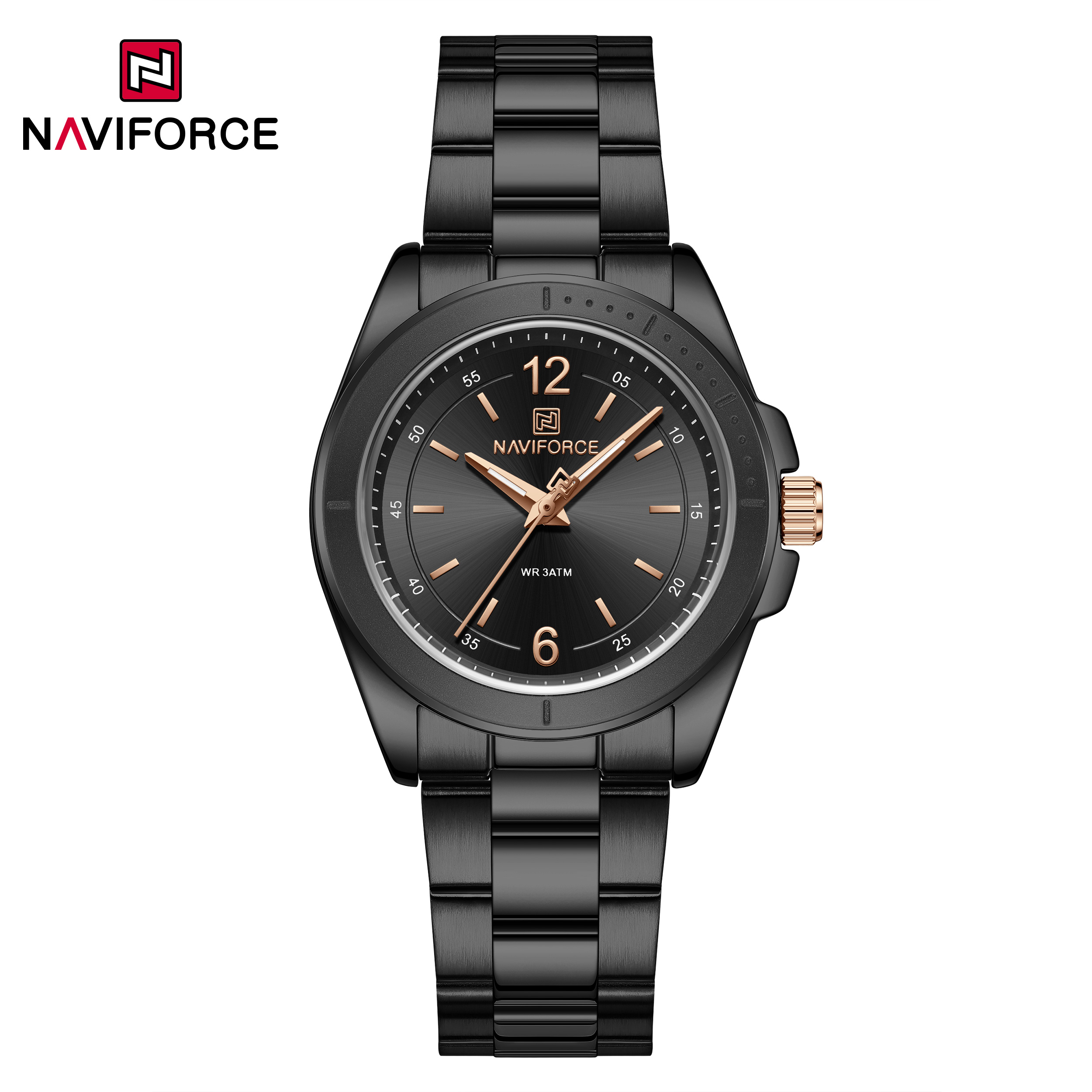 Naviforce 5062 watch for women-Black Naviforce 5062 watch for women-Black