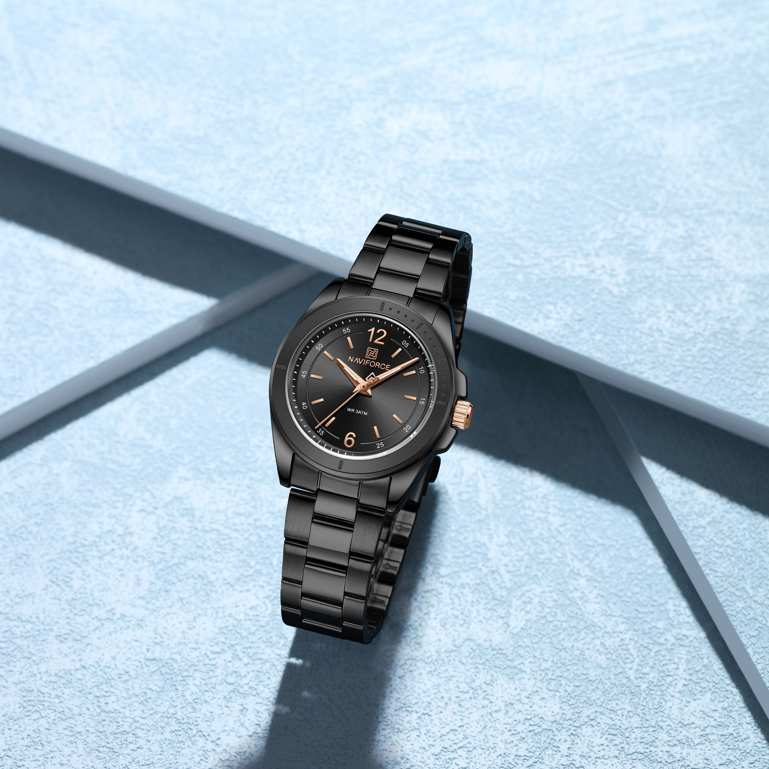 Naviforce 5062 watch for women-Black1 Naviforce 5062 watch for women-Black