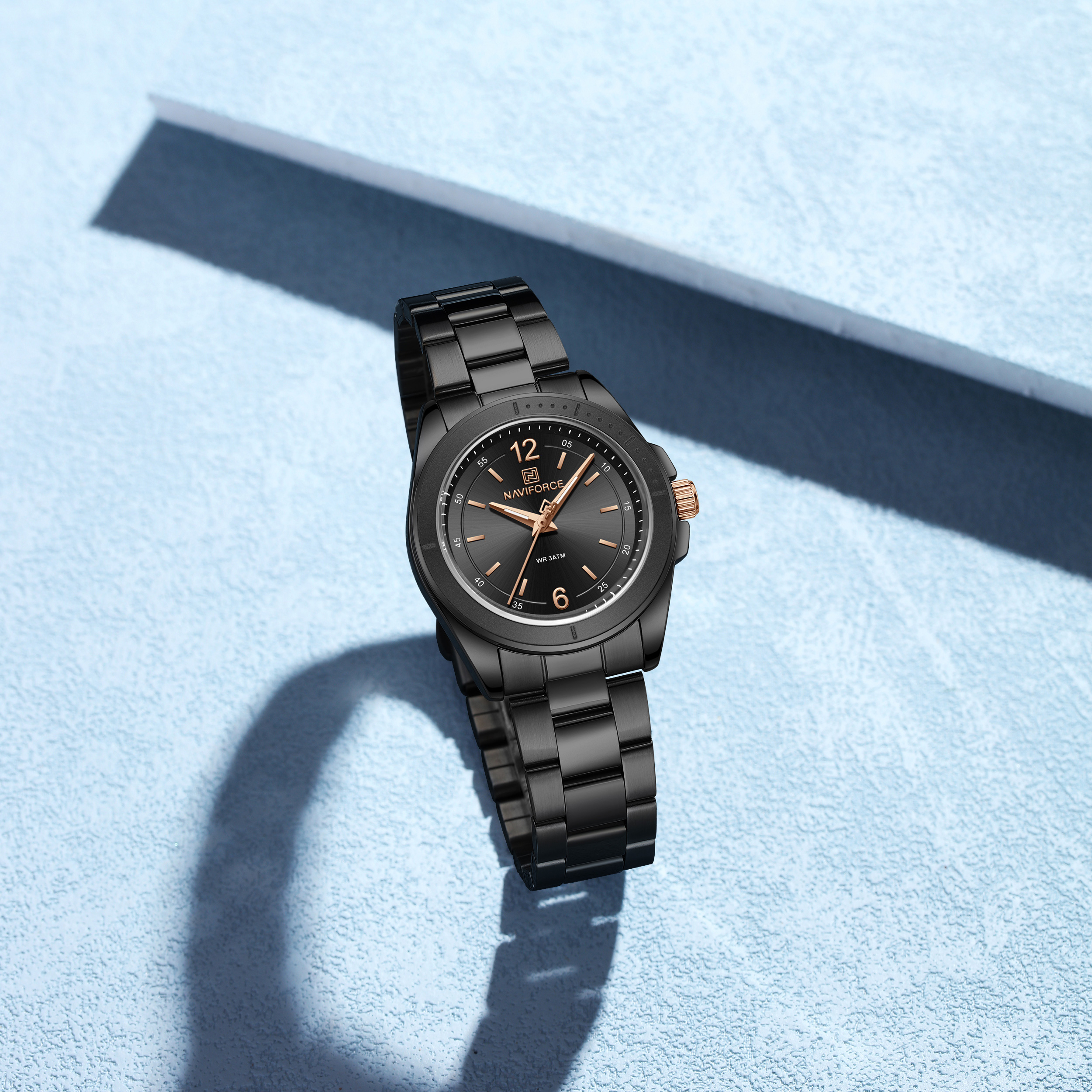 Naviforce 5062 watch for women-Black2 Naviforce 5062 watch for women-Black
